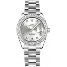 Rolex Datejust 31 Silver Diamond Oyster Bracelet Watch 178384-SLVDO Rolex Datejust 31 Silver Diamond Oyster Bracelet Watch 178384-SLVDO