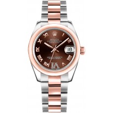 Rolex Datejust 31 Steel & Rose Gold Watch 178241-CHORDRO Rolex Datejust 31 Steel & Rose Gold Watch 178241-CHORDRO