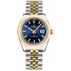 Rolex Datejust 31 Blue Dial Gold & Steel Women's Watch 178243-BLUS Rolex Datejust 31 Blue Dial Gold & Steel Women's Watch 178243-BLUS