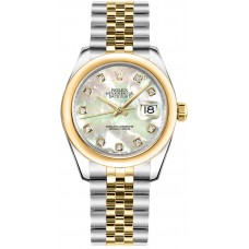 Rolex Datejust 31 Mother of Pearl Diamond Dial Watch 178243-MOPDJ Rolex Datejust 31 Mother of Pearl Diamond Dial Watch 178243-MOPDJ