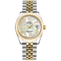 Rolex Datejust 31 Mother of Pearl Roman Numeral Dial Watch 178243-MOPRJ
