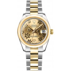 Rolex Datejust 31 Yellow Gold & Oystersteel Watch 178243-CHPFMO Rolex Datejust 31 Yellow Gold & Oystersteel Watch 178243-CHPFMO