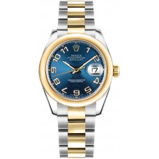 Rolex Datejust 31 Steel & Gold Blue Dial Watch 178243-BLUCAO Rolex Datejust 31 Steel & Gold Blue Dial Watch 178243-BLUCAO