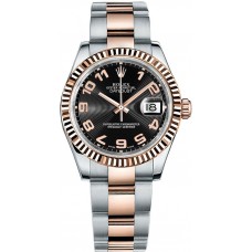Rolex Datejust 31 Black Dial Oyster Bracelet Watch 178271-BLKCAO Rolex Datejust 31 Black Dial Oyster Bracelet Watch 178271-BLKCAO