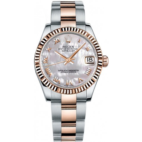 Rolex Datejust 31 Fluted Bezel Women's Watch 178271-MOPRO
