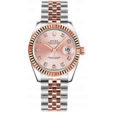 Rolex Datejust 31 18k Rose Gold & Oystersteel Watch 178271-PNKDJ Rolex Datejust 31 18k Rose Gold & Oystersteel Watch 178271-PNKDJ