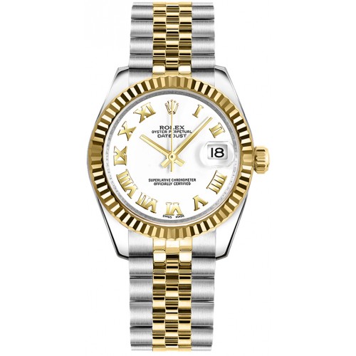 Rolex Datejust 31 White Dial Watch 178273-WHTRJ