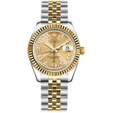 Rolex Datejust 31 Concentric Circle Champagne Dial Watch 178273-CHPCAJ Rolex Datejust 31 Concentric Circle Champagne Dial Watch 178273-CHPCAJ