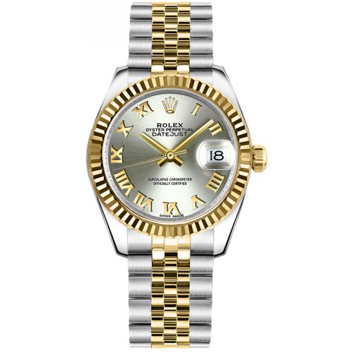 Rolex Datejust 31 Two Tone Automatic Ladies Watch 178273-STLRO