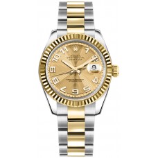 Rolex Datejust 31 Solid 18k Yellow Gold & Steel Watch 178273-CHPCAO Rolex Datejust 31 Solid 18k Yellow Gold & Steel Watch 178273-CHPCAO