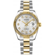Rolex Datejust 31 Luxury Silver Jubilee Diamond Watch 178273-SLVJDO Rolex Datejust 31 Luxury Silver Jubilee Diamond Watch 178273-SLVJDO