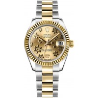 Rolex Datejust 31 Oyster Bracelet Two Tone Watch 178273-CHPFMO