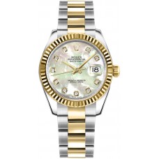 Rolex Datejust 31 Mother of Pearl Diamond Women's Watch 178273-MOPDO Rolex Datejust 31 Mother of Pearl Diamond Women's Watch 178273-MOPDO