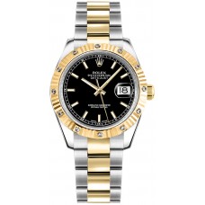 Rolex Datejust 31 Black Dial Oyster Bracelet Watch 178313-BLKSO Rolex Datejust 31 Black Dial Oyster Bracelet Watch 178313-BLKSO