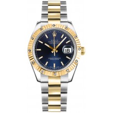 Rolex Datejust 31 Blue Dial Diamond Bezel Two Tone Watch 178313-BLUSO Rolex Datejust 31 Blue Dial Diamond Bezel Two Tone Watch 178313-BLUSO