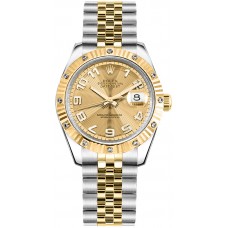 Rolex Datejust 31 Yellow Gold and Stainless Steel Ladies Watch 178313-CHPCAJ Rolex Datejust 31 Yellow Gold and Stainless Steel Ladies Watch 178313-CHPCAJ