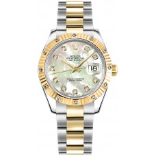 Rolex Datejust 31 Mother of Pearl Diamond Oyster Bracelet Watch 178313-MOPDO Rolex Datejust 31 Mother of Pearl Diamond Oyster Bracelet Watch 178313-MOPDO