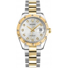 Rolex Datejust 31 Oyster Bracelet Silver Jubilee Diamond Watch 178313-SLVJDO Rolex Datejust 31 Oyster Bracelet Silver Jubilee Diamond Watch 178313-SLVJDO