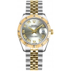 Rolex Datejust 31 Silver Roman Numeral Jubilee Bracelet Watch 178313-STLRJ Rolex Datejust 31 Silver Roman Numeral Jubilee Bracelet Watch 178313-STLRJ