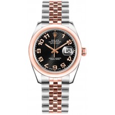 Rolex Datejust 31 Gold & Steel Watch 178241-BLKCAJ Rolex Datejust 31 Gold & Steel Watch 178241-BLKCAJ