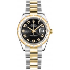 Rolex Datejust 31 Yellow Gold & Steel Watch 178343-BLKCAO Rolex Datejust 31 Yellow Gold & Steel Watch 178343-BLKCAO