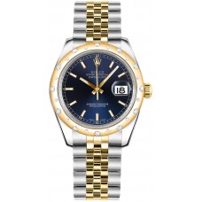 Rolex Datejust 31 Blue Dial Diamond Watch 178343-BLUSJ Rolex Datejust 31 Blue Dial Diamond Watch 178343-BLUSJ