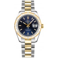 Rolex Datejust 31 Blue Dial Oyster Diamond Watch 178343-BLUSO Rolex Datejust 31 Blue Dial Oyster Diamond Watch 178343-BLUSO