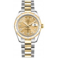 Rolex Datejust 31 Yellow Gold & Stainless Steel Watch 178343-CHPCAO Rolex Datejust 31 Yellow Gold & Stainless Steel Watch 178343-CHPCAO