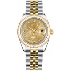 Rolex Datejust 31 Solid 18K Gold & Steel Watch 178343-CHPJDJ Rolex Datejust 31 Solid 18K Gold & Steel Watch 178343-CHPJDJ