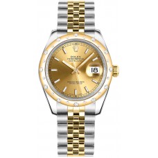 Rolex Datejust 31 Champagne Dial Diamond Women's Watch 178343-CHPSJ Rolex Datejust 31 Champagne Dial Diamond Women's Watch 178343-CHPSJ