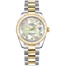 Rolex Datejust 31 Mother of Pearl Diamond Watch 178343-MOPDO Rolex Datejust 31 Mother of Pearl Diamond Watch 178343-MOPDO