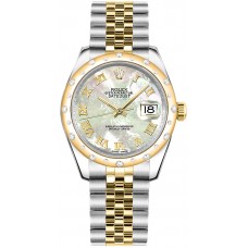 Rolex Datejust 31 Mother of Pearl Roman Numeral Watch 178343-MOPRJ Rolex Datejust 31 Mother of Pearl Roman Numeral Watch 178343-MOPRJ
