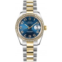 Rolex Datejust 31 Blue Dial Diamond Bezel Watch 178383-BLUCAO Rolex Datejust 31 Blue Dial Diamond Bezel Watch 178383-BLUCAO