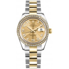 Rolex Datejust 31 Champagne Diamond Watch 178383-CHPCAO Rolex Datejust 31 Champagne Diamond Watch 178383-CHPCAO