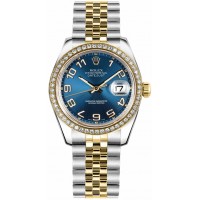 Rolex Datejust 31 Blue Dial Diamond Watch 178383-BLUCAJ Rolex Datejust 31 Blue Dial Diamond Watch 178383-BLUCAJ