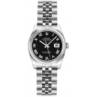 Rolex Lady-Datejust 26 Black Dial Women's Watch 179160-BLKRJ Rolex Lady-Datejust 26 Black Dial Women's Watch 179160-BLKRJ