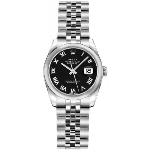 Rolex Lady-Datejust 26 Black Dial Women's Watch 179160-BLKRJ Rolex Lady-Datejust 26 Black Dial Women's Watch 179160-BLKRJ