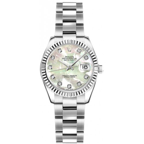 Rolex Lady-Datejust 26 Pearl Diamond Women's Watch 179174-MOPDO Rolex Lady-Datejust 26 Pearl Diamond Women's Watch 179174-MOPDO