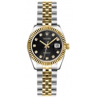 Rolex Lady-Datejust 26 Black Dial Women's Watch 179173-BLKJDJ Rolex Lady-Datejust 26 Black Dial Women's Watch 179173-BLKJDJ
