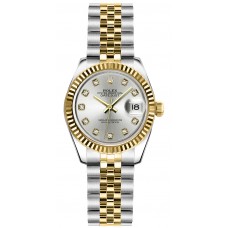 Rolex Lady-Datejust 26 Silver Diamond Dial Watch 179173-SLVDJ Rolex Lady-Datejust 26 Silver Diamond Dial Watch 179173-SLVDJ