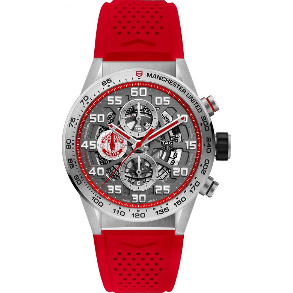 Tag Heuer Carrera Manchester United Special Mens Watch CAR201M-FT6156