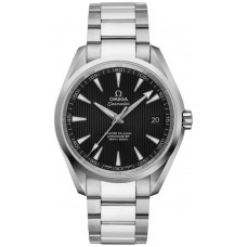 Omega Seamaster Aqua Terra Black Steel Watch 23110422101003