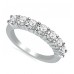1.00 ct Ladies Round Cut Diamond Wedding Band in 14 kt White Gold 1.00 ct Ladies Round Cut Diamond Wedding Band in 14 kt White Gold