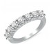1.00 ct Ladies Round Cut Diamond Wedding Band in 14 kt White Gold 1.00 ct Ladies Round Cut Diamond Wedding Band in 14 kt White Gold