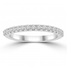 0.25 ct Ladies Round Cut Diamond Wedding Band in 4 Prong Setting 0.25 ct Ladies Round Cut Diamond Wedding Band in 4 Prong Setting