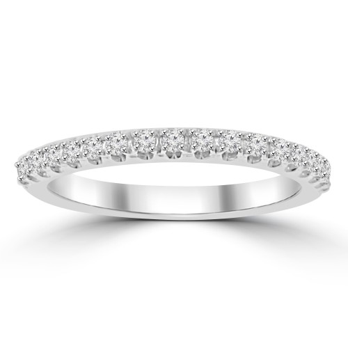 0.25 ct Ladies Round Cut Diamond Wedding Band in 4 Prong Setting 0.25 ct Ladies Round Cut Diamond Wedding Band in 4 Prong Setting