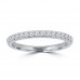 1.45 ct Ladies Round Cut Diamond Engagement Ring in 14 kt White Gold