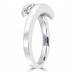 0.55 ct Ladies Round Cut Diamond Wedding Band in 14 kt White Gold 0.55 ct Ladies Round Cut Diamond Wedding Band in 14 kt White Gold