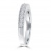 0.65 ct Ladies Round Cut Diamond Wedding Band Ring With Millgrain Edge 0.65 ct Ladies Round Cut Diamond Wedding Band Ring With Millgrain Edge