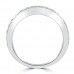 0.65 ct Ladies Round Cut Diamond Wedding Band Ring With Millgrain Edge 0.65 ct Ladies Round Cut Diamond Wedding Band Ring With Millgrain Edge
